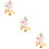 3Pcs Plush Unicorn Hand Puppet Interactive Kids Doll Toy 10