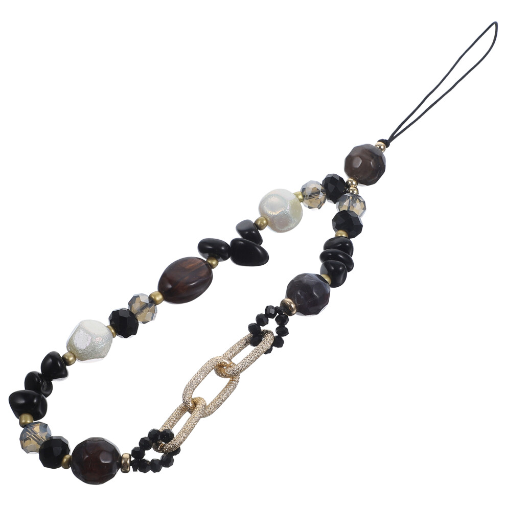 5 Pcs Beaded Mobile Phone Lanyard Chain Beads Strap Charms Pendants 3601068111263