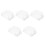 5Pcs Waterproof Transparent Plastic Socket Covers for Home Outlets 8