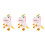 3Pcs Plush Unicorn Hand Puppet Interactive Kids Doll Toy 6