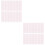 2 Pieces Rice Paper Copy Stickers Handwriting Practice 8