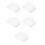 5Pcs Waterproof Transparent Plastic Socket Covers for Home Outlets 4