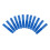 24Pcs Blue Adjustable Mask Extender Strap Hooks Durable for Kids 1
