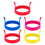 15 Pcs Round Fried Eggs Mold With Handle Nonstick Heat Resistant 2