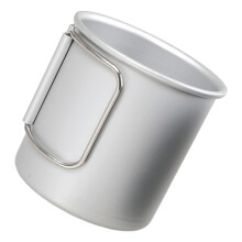 Tazza Pieghevole Alluminio Per Campeggio Tè Uso Esterno