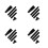 4Set Fontana Ugelli ABS Nero Per Laghetto E Piscina 8