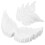 36 Pcs White Clothing Scrapbook Baby 1