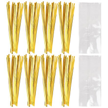 100Pz Sacchetti Colorati Per Gelato Resistenti E Per