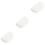 3Pz Filato Cotone Bianco Per Uncinetto Soffice E Caldo 5
