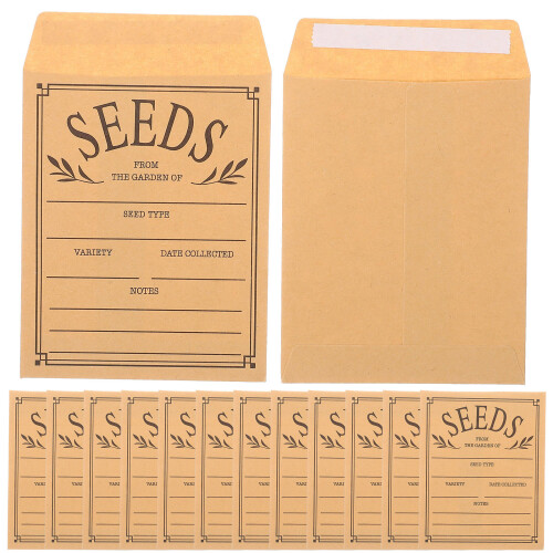 100 Pcs Sealing Envelopes Paper Packets Paper Coins Packets 1
