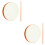 2Set Tamburo Musicale Bianco Per Bambini Gioco Educativo E 6