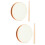 2Set Tamburo Musicale Bianco Per Bambini Gioco Educativo E 7