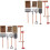 2Set Mini Per Casa Decorazione Gioco Bambini 3