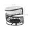 2Set Portacandele Tealight E Legno Nero Per Casa 9