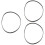 3Pcs Bread Machine Drive Belt Replacement Spare Part 8