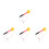 4Pz Martelli in Gialli Gioco Bambini Pounding E Coordinazione 9