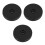 3Pcs Black Plastic Turntable Organizer 360 Rotating Stand for Home 7