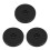 3Pcs Black Plastic Turntable Organizer 360 Rotating Stand for Home 6