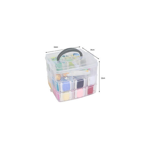 1 Set 150pcs Embroidery Tools Kit with Storage Box 1