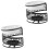 2Set Portacandele Tealight E Legno Nero Per Casa 5