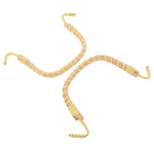 10Pz Manico Ricambio in Bamboo Beige Per Teiera Tradizionale E Kung Fu