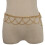 Catena Corpo Dorata Moda Con Nappa Per E 7