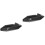2Pz Heat Shield Protettivo Scarico Nero in Per 6