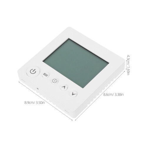 Termostato Elettrico A Pavimento Con Controllo Da , Timer E Lcd 2