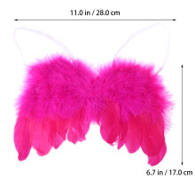 2St Roze Engelenvleugels Materiaal Baby Foto Outfit