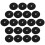 60 Pcs Round Anti Grass Fabric Non Woven Tree Ring Weed Control 2
