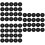 60 Pcs Round Anti Grass Fabric Non Woven Tree Ring Weed Control 9