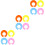 12 Pcs Shampoo Kid Bathing Cap Baby Shower Cap Adjustable 5