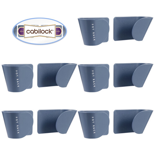 5Pares Rack De Tampas Para ABS Sem Furos Organizer Wall 1