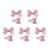 10Pz Mollette Glitter Rosa Per Bambina Compleanno E Feste Speciali 10