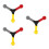 3Pcs Assorted Color Multi-Handle Stick for Agility and Reflex Training 8