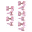 10Pz Mollette Glitter Rosa Per Bambina Compleanno E Feste Speciali 9