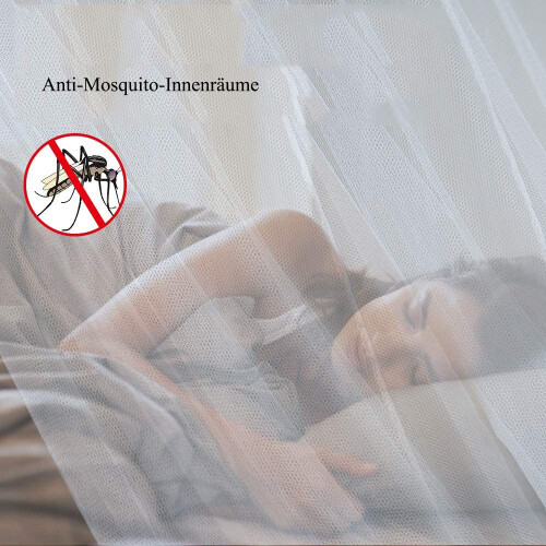Κουνουπιέρα από πολυεστερικό υλικό για τέντα κρεβατιού, φορητή και πολύ μεγάλη, 2