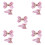 10Pz Mollette Glitter Rosa Per Bambina Compleanno E Feste Speciali 6