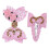 10Pz Mollette Glitter Rosa Per Bambina Compleanno E Feste Speciali 2