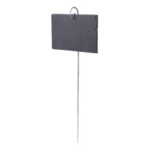 Special Design for Easy Insertion into Hard Soil, Weatherproof Slate Markers, High-Quality Eco-Friendly Materials, Stainless Steel Stakes for Various
