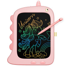 Tragbares und vielseitiges Schreibtablett, einhornförmiges LCD-Schreibtablett für Kinder mit robustem und langlebigem Design, Mini-Größe,