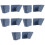 5Pares Rack De Tampas Para ABS Sem Furos Organizer Wall 7