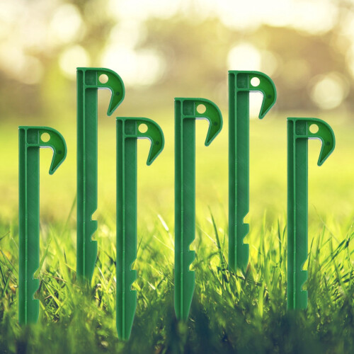 Reusable Biodegradable Stakes, Multi-Purpose: Camping, Gardening, Landscaping For Cost-Efficient Outdoor Solutions 2