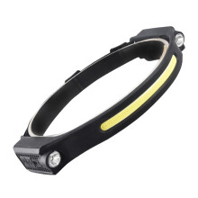 Stirnlampe für Outdoor-Aktivitäten mit komfortablen Materialien, breitem Lichtkegel und mehreren Betriebsmodi