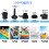 Ηλεκτρική αντλία αέρα Travel Smart Lock, φορητός φουσκωτής/ξεφουσκωτής για υπαίθριες 2