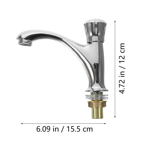torneira aço inoxidável tipo para lavatório 2