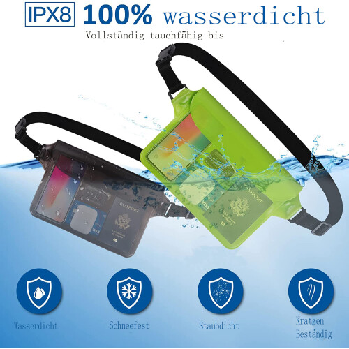 Confident Impermeable Waterproof Pouch, Spacious Design For Extensive Adventures 2