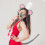 1Conjunto Kit Cosplay Rato Com Orelhas, Gravata E Chapéu Chef 6