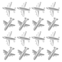 48Pz Pushpin Argento Mini Aerei Per E Bacheche Domestiche