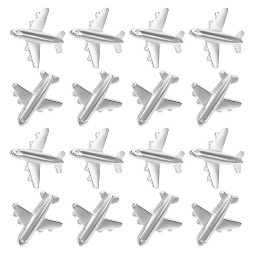 48Pz Pushpin Argento Mini Aerei Per E Bacheche Domestiche